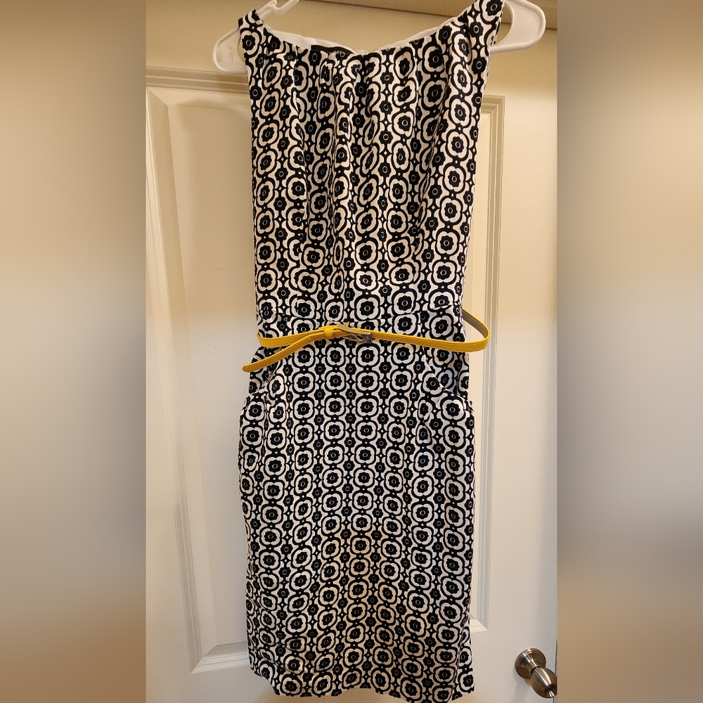 Nine West blue and white printed dress